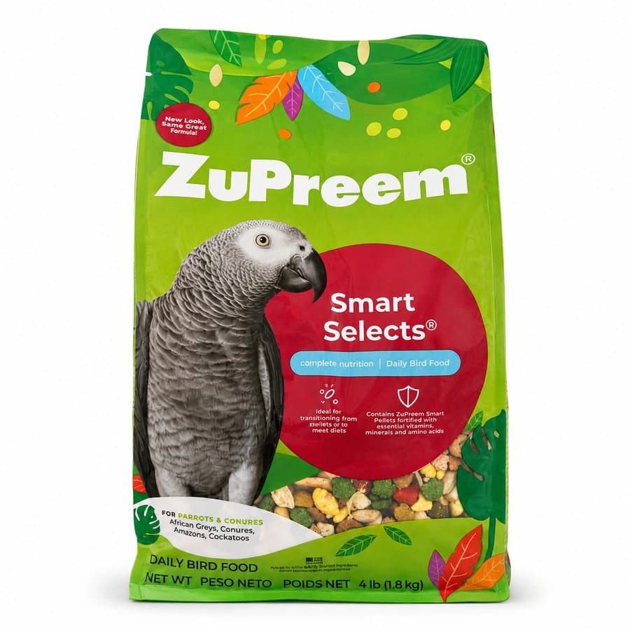 ZuPreem Smart Selects for Conures & Parrots 1.8 kg